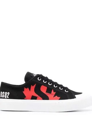 Dsquared2 кеды с принтом