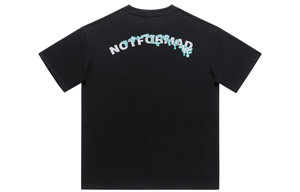 Notformad Футболка унисекс, Белый + бордовый
