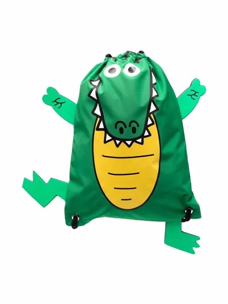 Stella McCartney Kids рюкзак Crocodile с кулиской