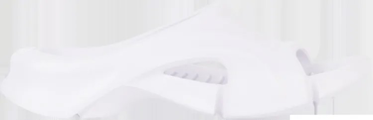 Сандалии Balenciaga Mold Slide Sandal White, белый