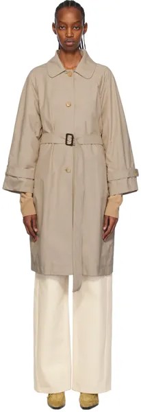 Бежевый тренч-тренч Max Mara, цвет Beige