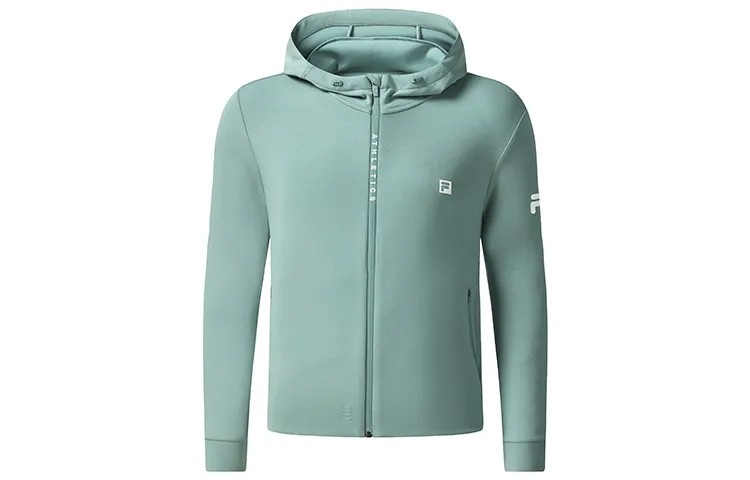 Куртка спортивная мужская зеленая Fila, зеленый