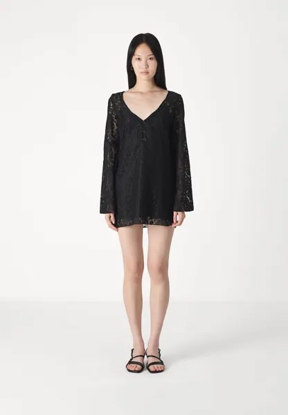 Повседневное платье MINI DRESS NA-KD, черный