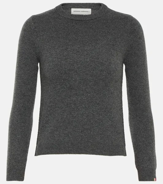 Детский свитер n°98 из смесового кашемира Extreme Cashmere, черный