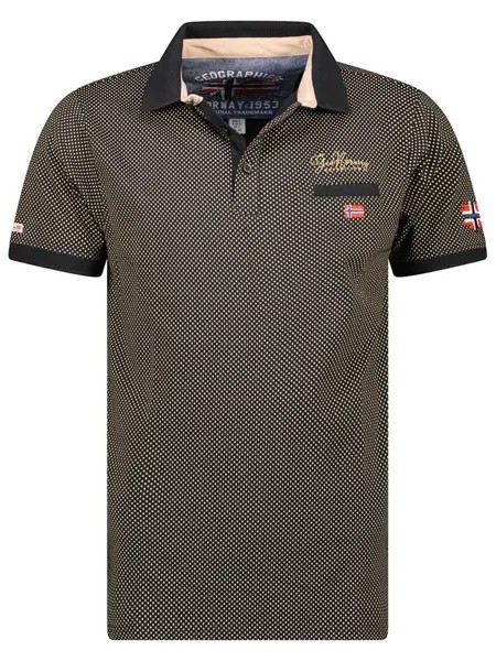 Футболка поло Geographical Norway, черный