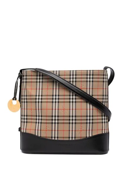 Burberry Pre-Owned сумка-тоут в клетку Nova Check