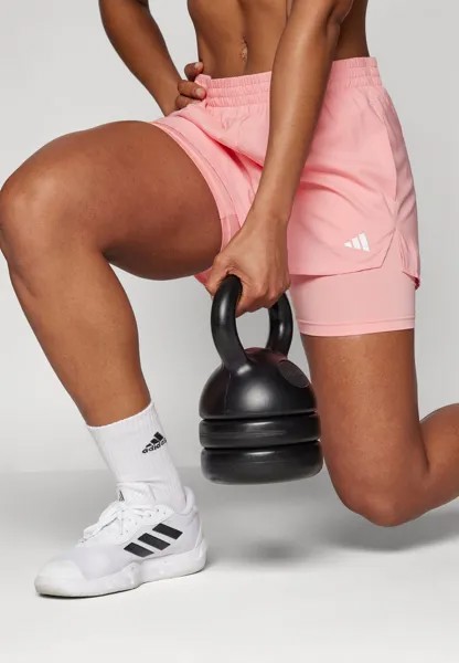 Спортивные шорты Aeroready Made For Minimal adidas Performance, полурозовые искры