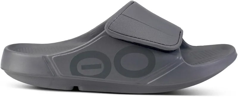 Сандалии-шлепанцы OOahh Sport Flex OOFOS, серый