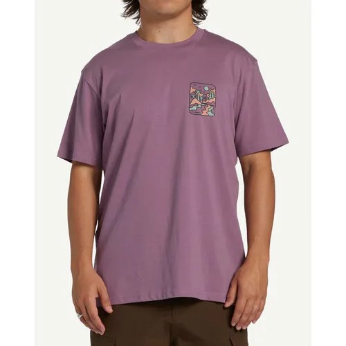 Футболка BILLABONG, размер 48, фиолетовый
