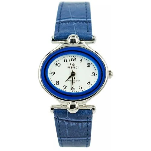 Perfect часы наручные, кварцевые, на батарейке, женские, металлический корпус, кожаный ремень, металлический браслет, с японским механизмом G115-2