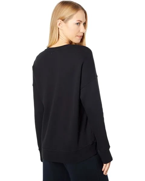 Толстовка SUNDRY Side Zip Sweatshirt, черный