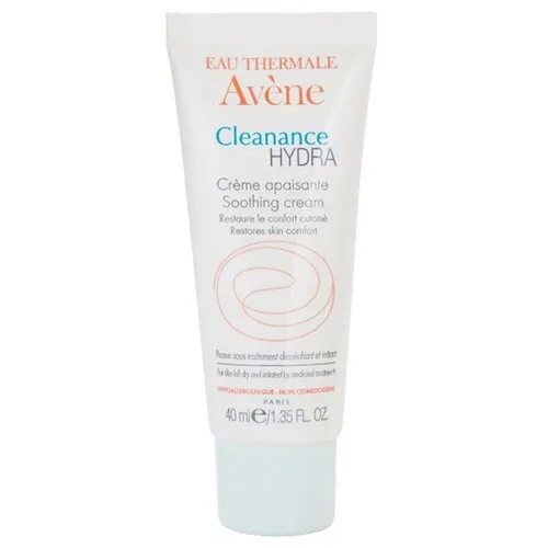 AVENE Cleanance Hydra Крем успокаивающий для пересушенной проблемной кожи лица, 40 мл