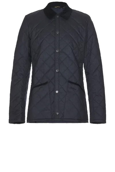 Куртка Barbour Checked Heritage Liddesdale Quilt, темно-синий