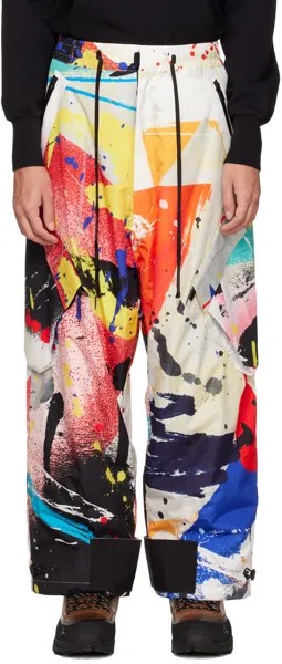 Разноцветные брюки карго Hara Templa