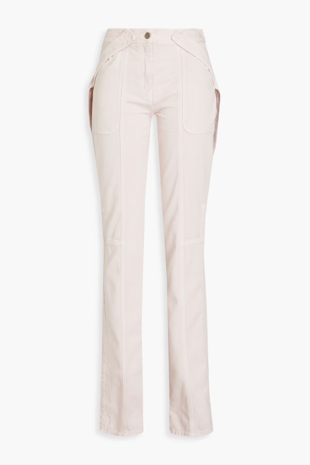 Узкие джинсы со средней посадкой Valentino Garavani, пастельно-розовый