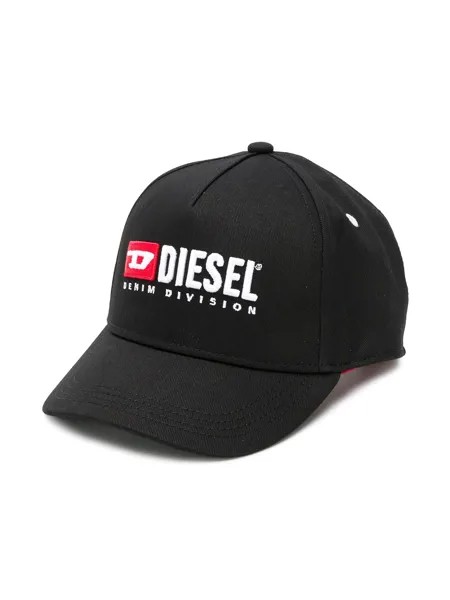 Diesel Kids кепка с вышитым логотипом