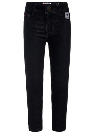 Черные джинсы Regular Fit Button Blue