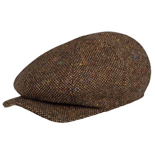 Кепка восьмиклинка HANNA HATS JP Tweed JP2, размер 55