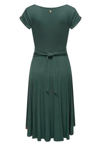 Платье из джерси SOMMER IVONE SOLID Ragwear, темно-зелено-пятнистый