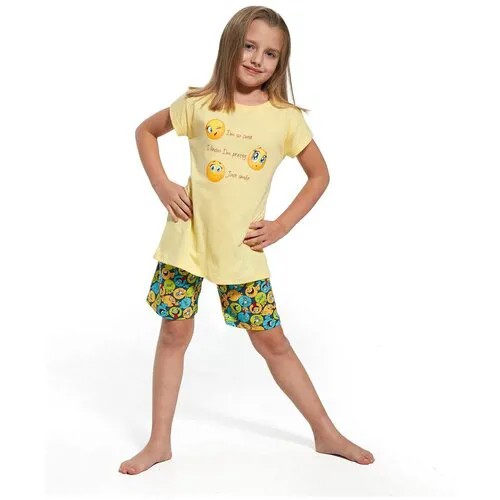 Пижама  Cornette, размер 110-116, желтый