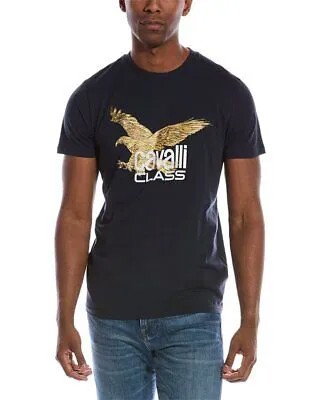 Мужская футболка с рисунком Cavalli Class