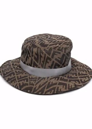 Fendi шляпа с принтом FF Vertigo