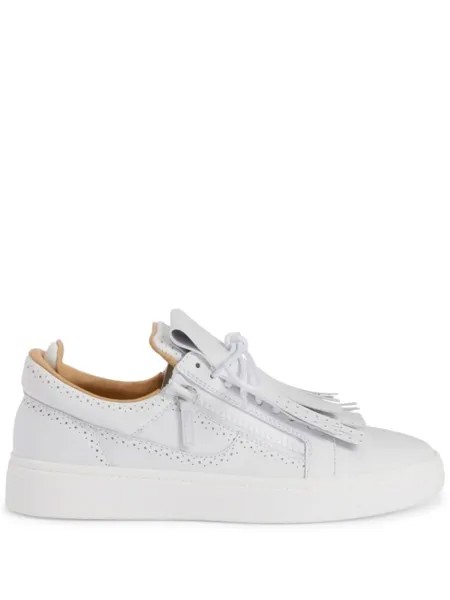 Кроссовки Giuseppe Zanotti GZ94 Fringed, белый