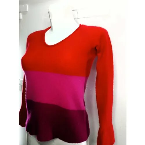 Пуловер Comma, размер 40-42, бордовый, красный
