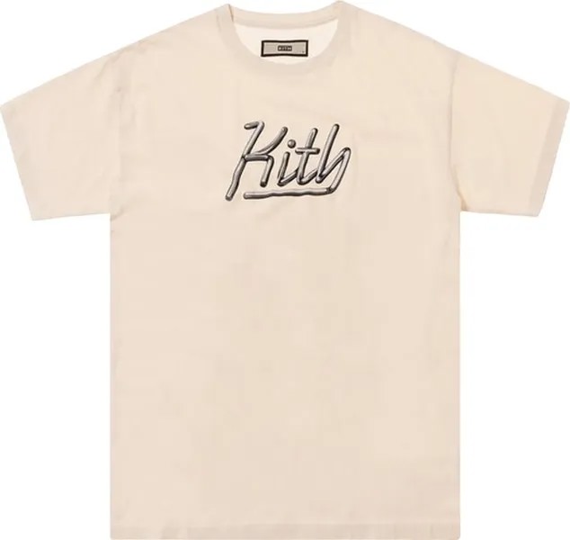 Футболка Kith Passport Tee 'Turtle Dove', кремовый