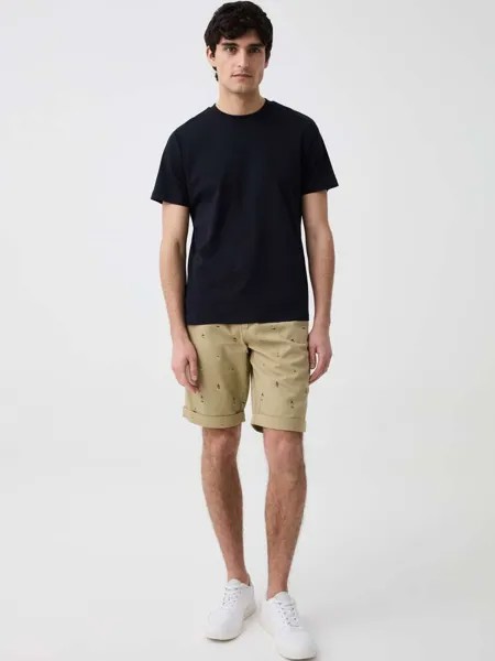 Шорты-Бермуды Chino с принтом для серфинга Ovs, цвет beige