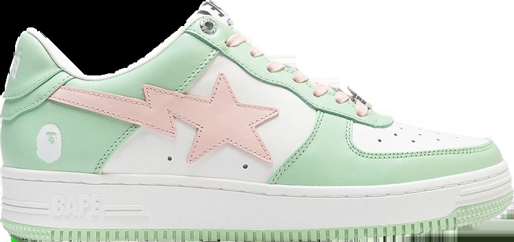 Кроссовки Bapesta Pastel Pack - Green, зеленый