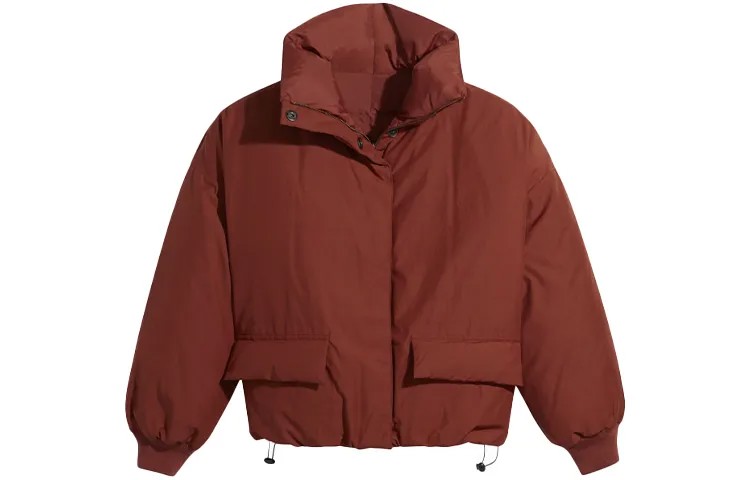 Пуховик женский красный Levi’S