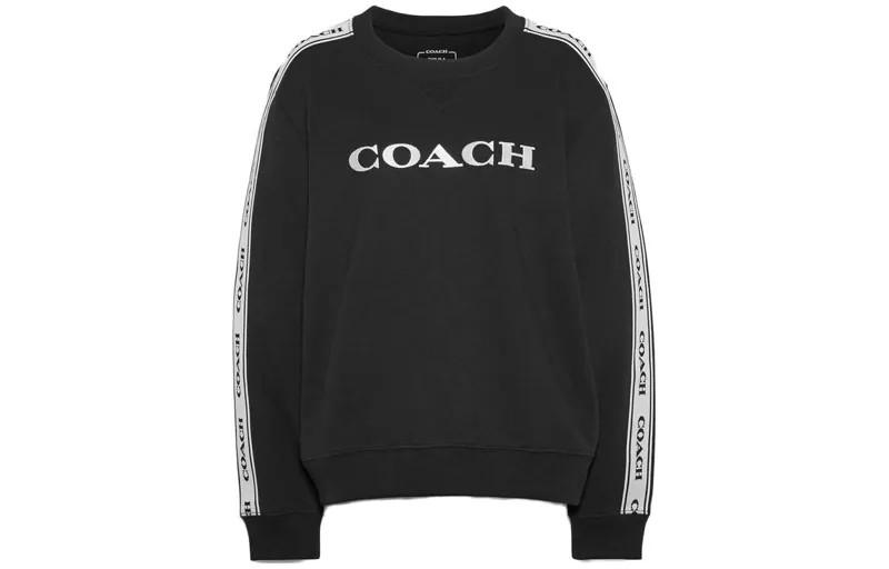 COACH Женская толстовка, цвет Black
