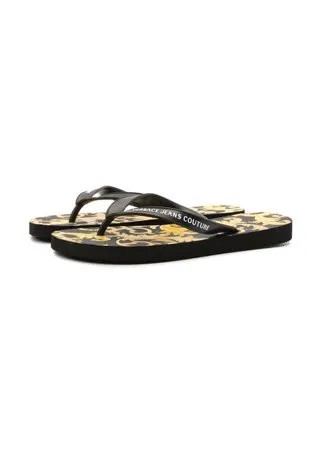 Резиновые шлепанцы Versace Jeans Couture