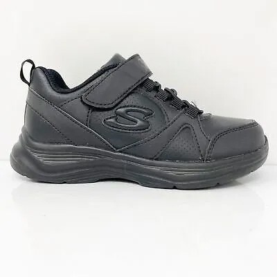 Skechers Girls Glimmer SN 81445L Черная повседневная обувь Кроссовки Размер 11