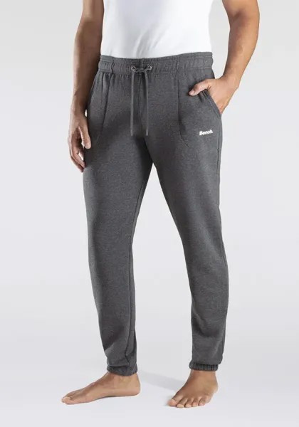 Bench Спортивные брюки для отдыха с логотипом Bench Loungewear, антрацит