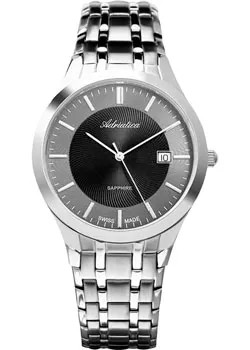 Швейцарские наручные  мужские часы Adriatica 1236.5117Q2. Коллекция Pairs