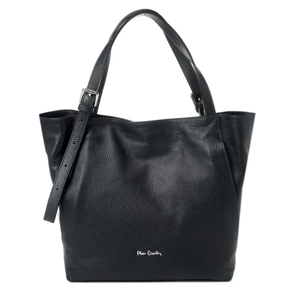 Сумка женская Pierre Cardin 1909 темно-синий, 30х44х10 см