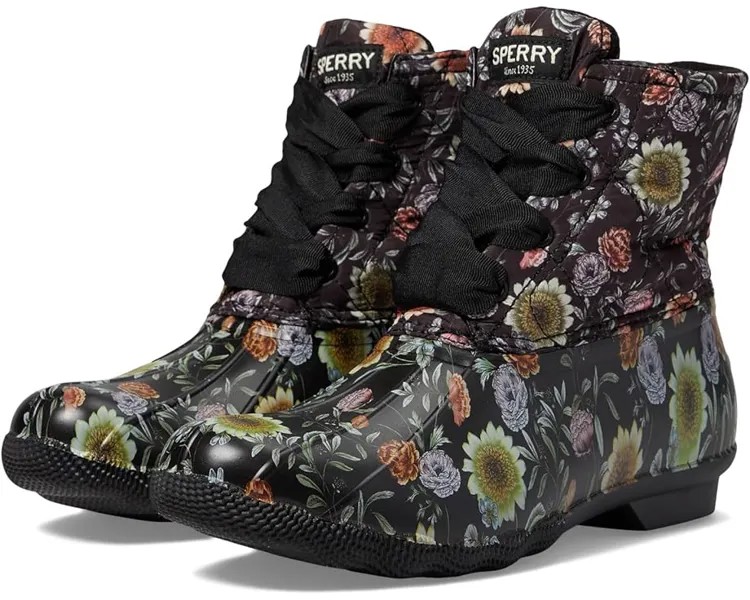Ботинки Sperry Saltwater Floral, черный мульти