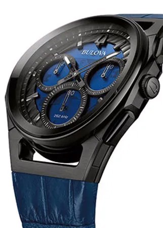 Японские наручные  мужские часы Bulova 98A232. Коллекция CURV