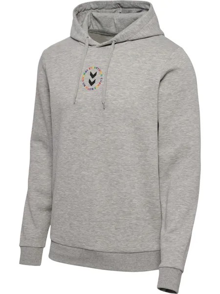 Толстовка Hummel Hoodie Hmleverything Nothing Hoodie, серый меланж