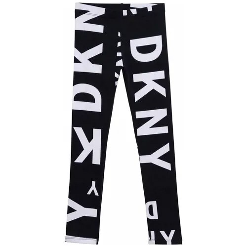 Брюки DKNY, размер 128, черный