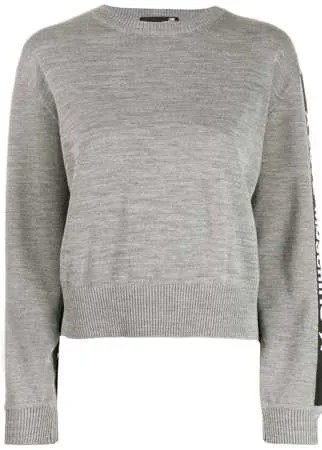 Love Moschino свитер в полоску с логотипом
