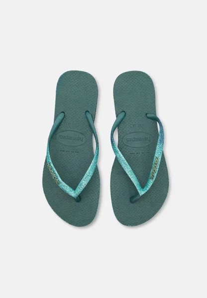 Сандалии SLIM SPARKLE FADE Havaianas, цвет pantanal green