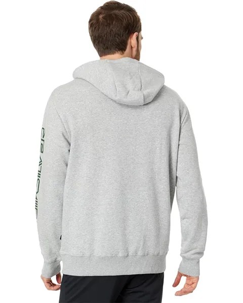 Худи Quiksilver Omni Logo Pullover Hoodie, цвет Athletic Heather