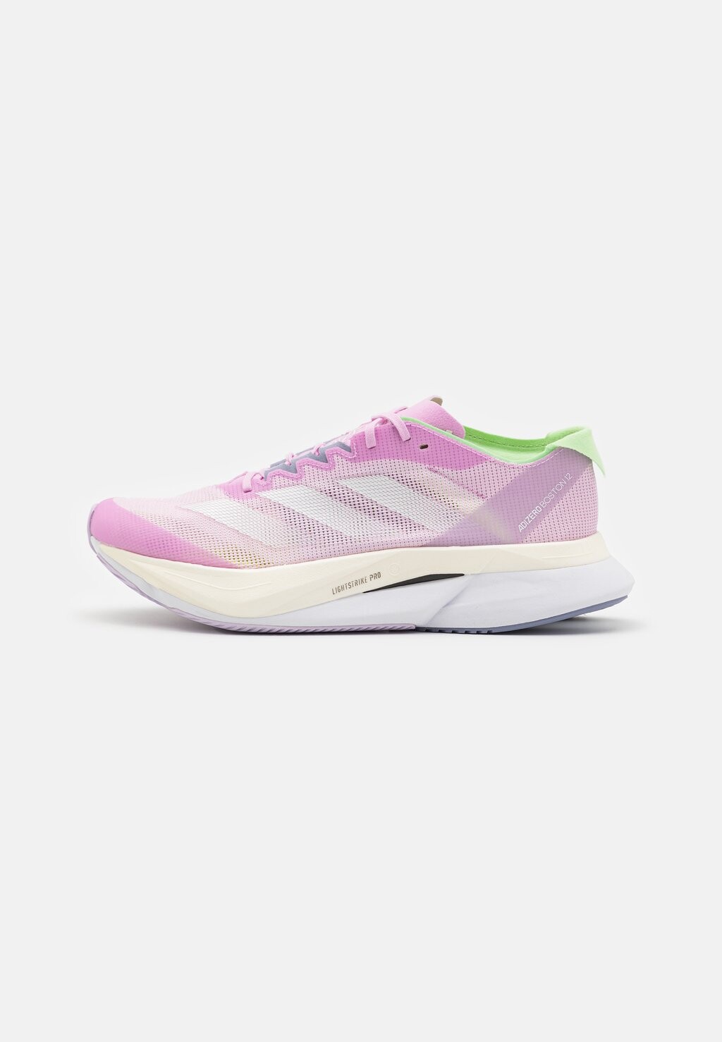Кроссовки нейтрального цвета ADIZERO BOSTON adidas Performance, цвет bliss lilac/metallic/semi green spark