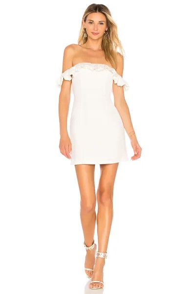 Платье superdown Emery Off The Shoulder, слоновая кость