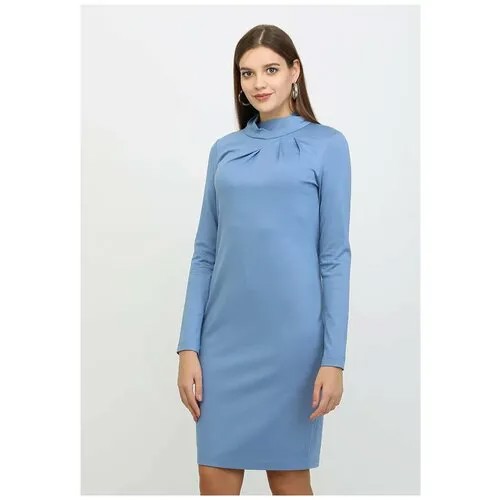 Платье LeaVinci, размер 46, голубой