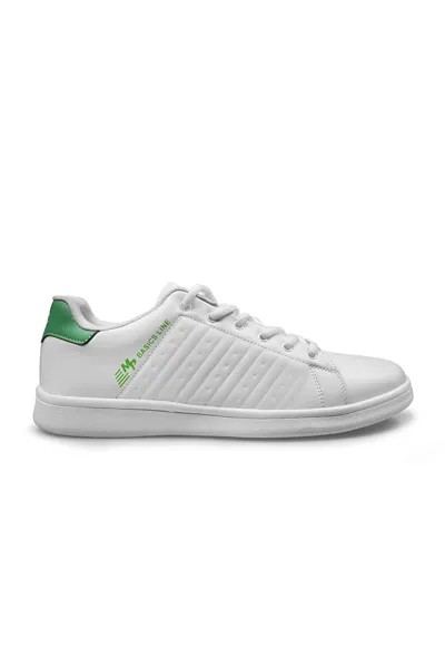 Мужская бело-зеленая спортивная обувь M.P