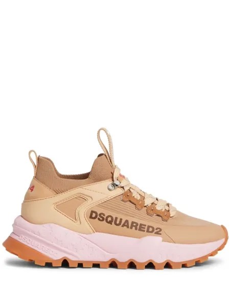 DSQUARED2 кеды на шнуровке, серый